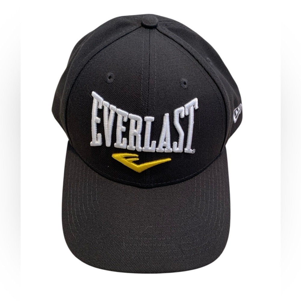 New Era 9FORTY Everlast Black Fitted Baseball Cap Hat